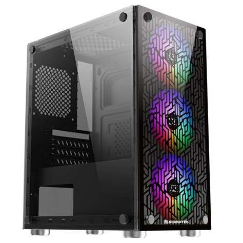 Vỏ case Xigmatek NYX 3F RGB EN43057