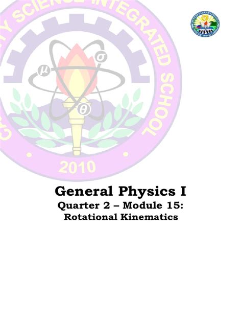 Rotational Kinematics | PDF | Rotation Around A Fixed Axis | Speed