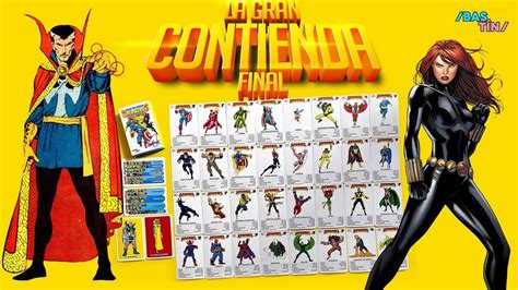 SUPER HEROES LA GRAN CONTIENDA FINAL Extensión del juego de naipes