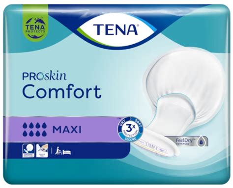 Tena Comfort Proskin Maxi Pieluchy Anatomiczne Cm Pampersy Na