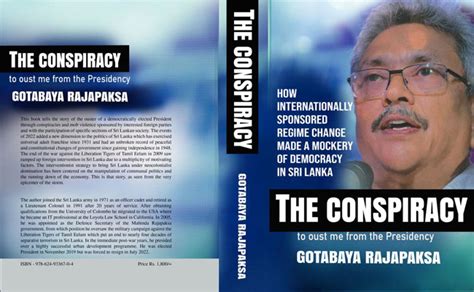 Gota Set To Release New Book On Conspiracies To Oust Him Colombo Times