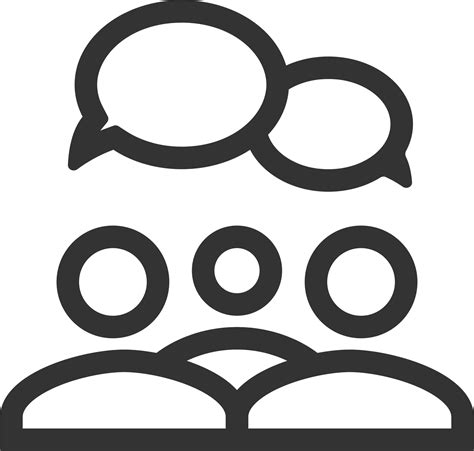 Group Discussion Icon Download For Free Iconduck