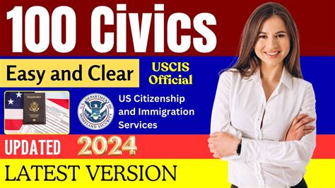 New Civics Test Questions And Answers For Us Citizenship Interview