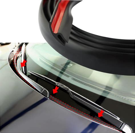 Amazon 5 6FT H Shape Windshield Rubber Seal Strip Windshield