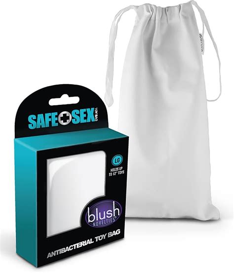 Amazon Blush Safe Sex Toy Bag Drawstring Bag 12 25 Inches Adult Toy Travel Cinch Bag