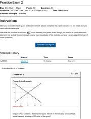 Practice Exam 2 FA19 ECON 1B Sections 81 82 And 99 Prin Of Econ Pdf