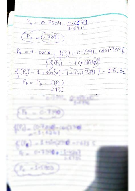 SOLUTION Newtons Method Studypool