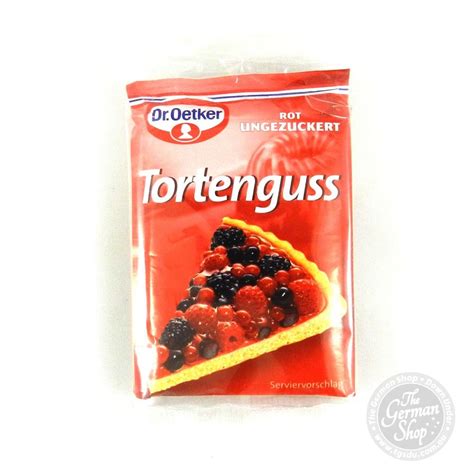 Dr Oetker Tortenguss Rot Ungezuckert Cake Glaze Red Unsweetened