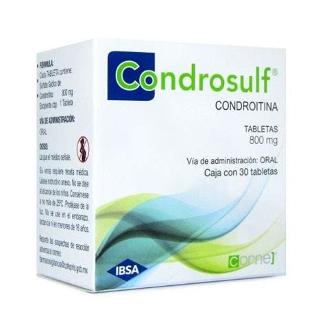 CONDROSULF 800MG TAB CAJ C 30