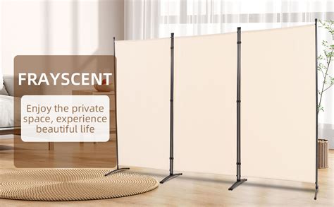 Amazon.com - Room Divider Wall 3 Panels 6 FT Tall Partition Room ...