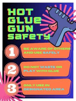 Hot Glue Gun Safety by Ms AmandaPanda | TPT