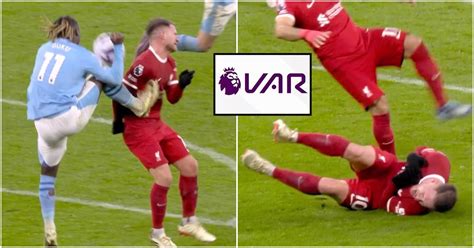 The Reason Var Did Not Award Liverpool Late Penalty Vs Man City