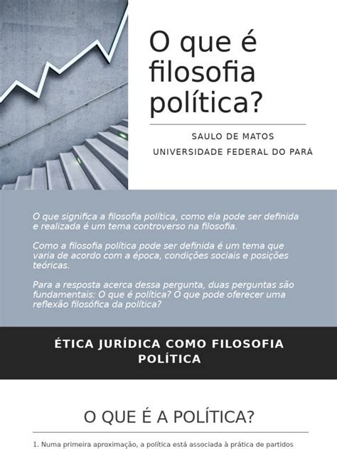 Filosofia Politica O Que É