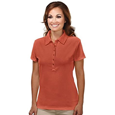 Womens Poly Ultracool Waffle Knit Golf Shirt Click Image For More