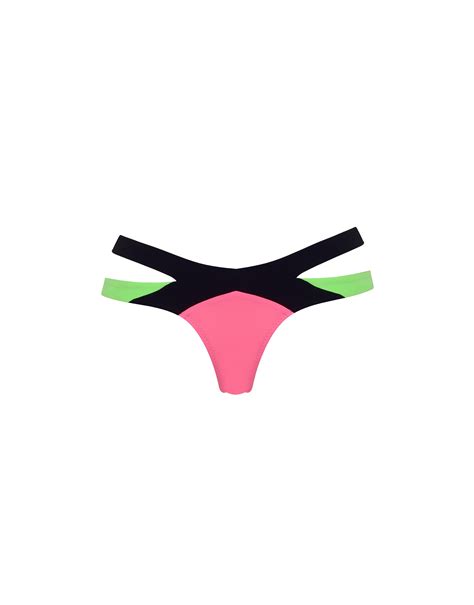 Mazzy Bikini Bottoms In Pink Agent Provocateur All Swimwear