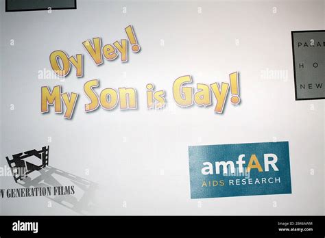 New York NY USA October Atmosphere At The Oy Vey My Son Is Gay Premiere At The