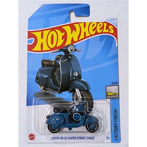 Hot Wheels Vespa Ss Super Sprint Case M Shopee Malaysia