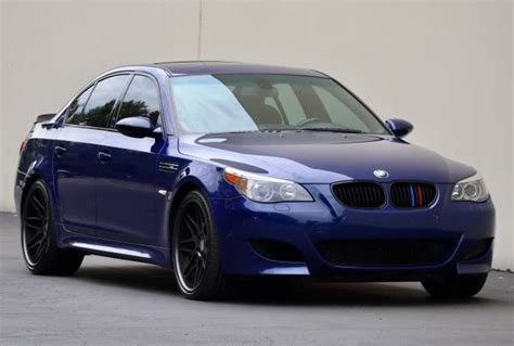 2006 BMW M5 507HP V10 LOW MILES RARE INTERLAGOS BLUE M3 M4 M6 M2 Amg