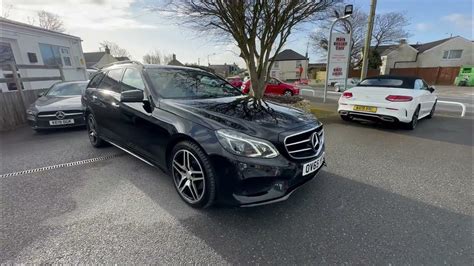 Mercedes Benz E Class 2 1 E220 Bluetec Amg Night Ed Premium Plus 5d 174 Bhp 2015 Youtube