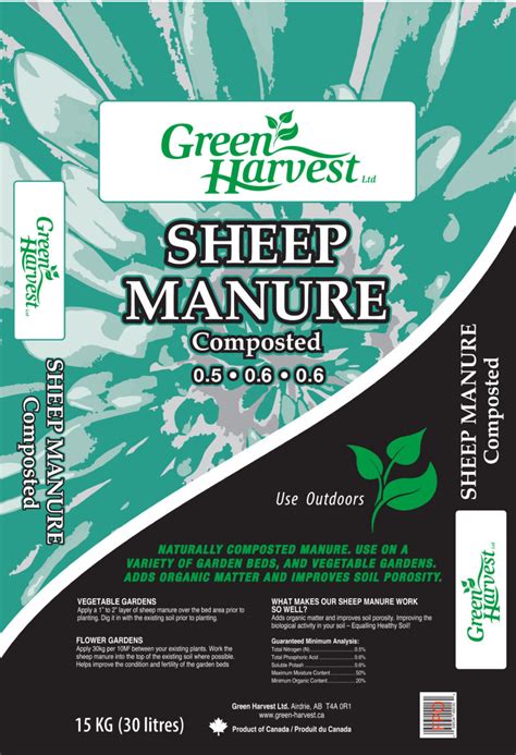 Sheep Manure (15 Kg) › Anything Grows