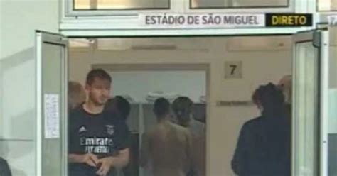 Footballer Caught Naked On Camera Moments After Soaked Pitch Saw Match Abandoned Daily Star