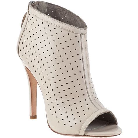 ALICE OLIVIA Gerri Bootie Nude Leather