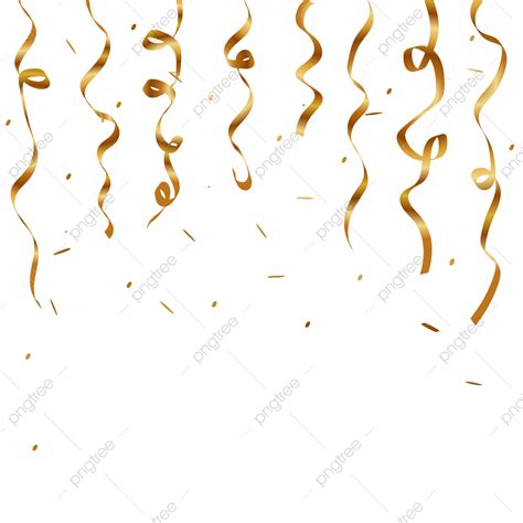 Realistic Confetti Vector Hd Png Images Realistic Golden Confetti Png