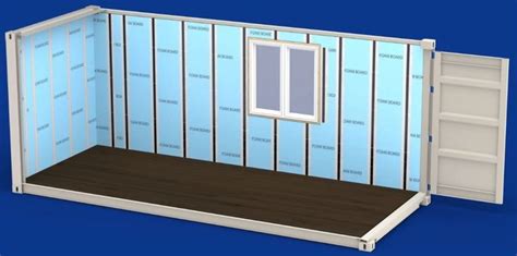 Insulation Panels For Shipping Containers End Wall Install InSoFast