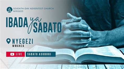 Live Sabato Ya Shukurani Kwa Bwana Nyegezi Sda Church