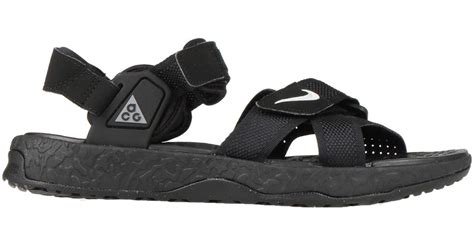 Nike Sandals In Black For Men Lyst