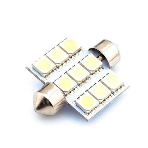 Mm C W Smd Led Festoon Lamps Auto Led Reading Lamp V Dc