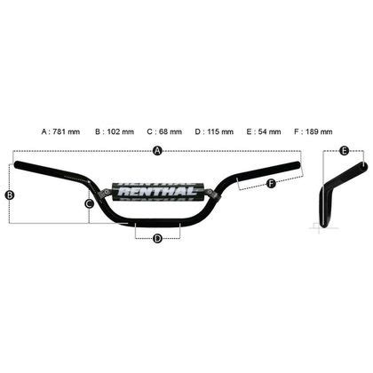 Guidon Renthal Fatbar Enduro Customisation Moto Motoblouz