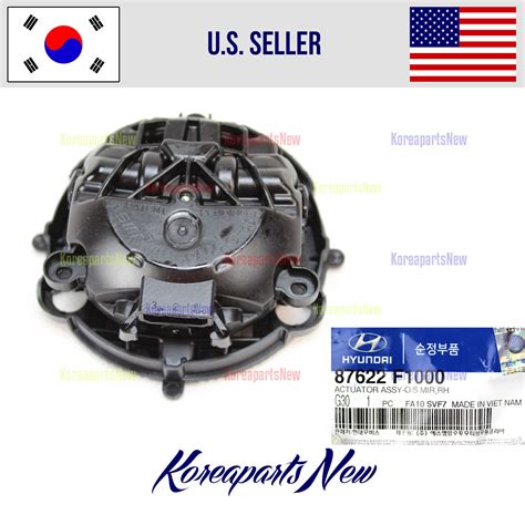 Outside Mirror Actuator Motor Right Passenger Oem Elantra Kona Venue