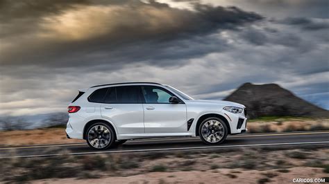 Bmw X5 M Competition 2020my Color Mineral White Us Spec Side