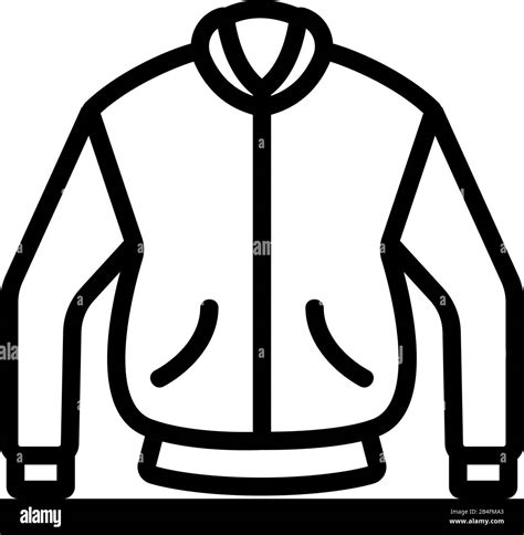 Vector De Icono De Chaqueta C Lida Ilustraci N Del S Mbolo De Contorno