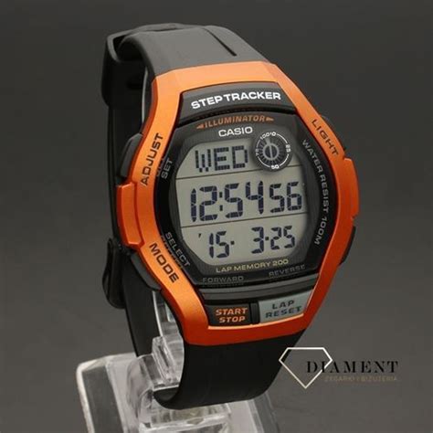 Zegarek męski CASIO Sport Krokomierz WS 2000H 4AVEF zegarki