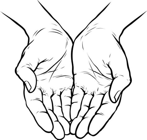 Prayer Sketch Praying Hands Vector Images (over 950)