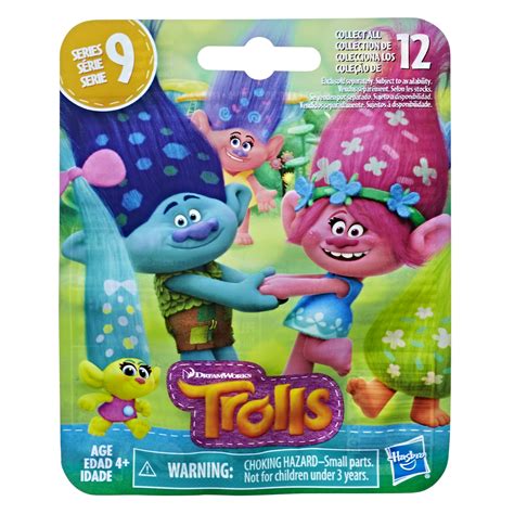 Dreamworks Trolls Surprise Mini Figure Series 9 Party Hair Trolls 4