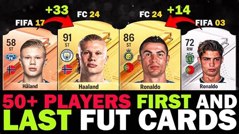 Fc Footballers First And Present Fut Cards Ft Haaland