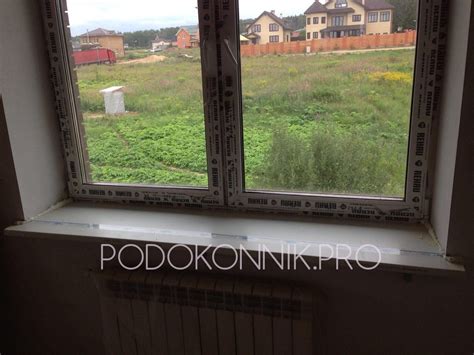Установка подоконников Moeller (Мюллер, Меллер). Фотогалерея