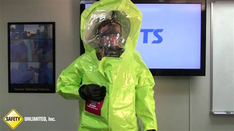 Hazmat Level A In Suit Communication Demonstration Youtube