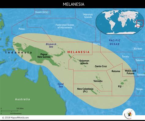 Map of Melanesia: Understanding the Unique Culture