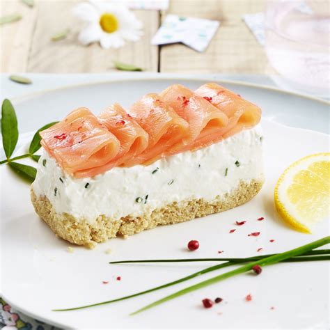 Recette cheese cake au saumon fumé et ricotta Marie Claire