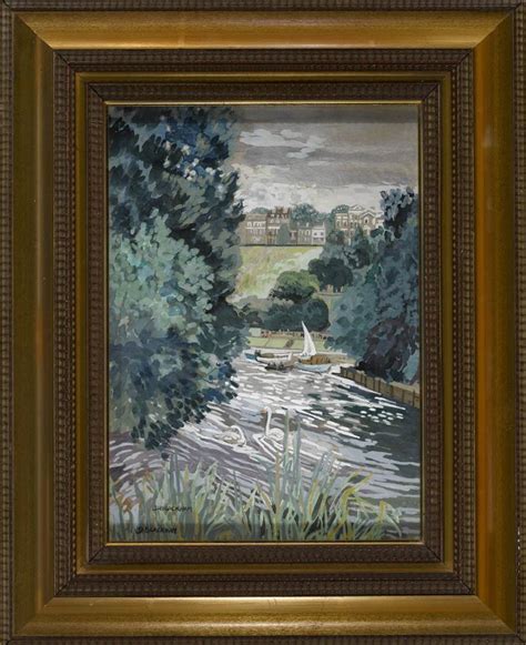 Regents Park London By Dorothy Blackham 1896 1975 1896 1975 At