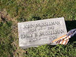 John Musselman 1874 1961 Mémorial Find a Grave