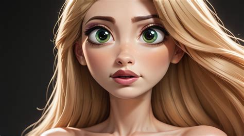 25309 Portrait Of Rapunzel By Aixl On Deviantart