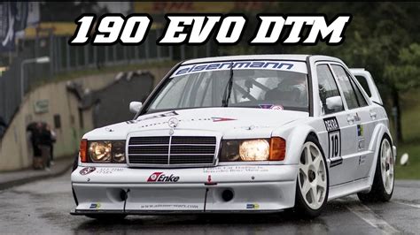 Mercedes Benz E Evo Dtm Great Intake Sounds Turbo And Stance