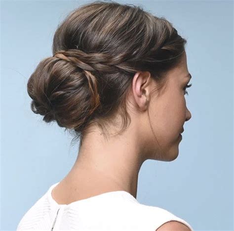 This Pretty Braided Bun Is Way Easier Than You Think | Allure