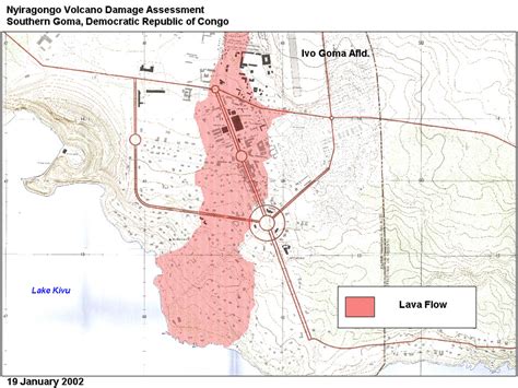 Nyiragongo Volcano Damage Assessment (Lava Flow), South Goma - DR Congo ...