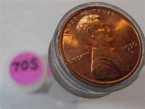 S Lincoln Memorial Cent One Roll Brilliant Uncirculated For